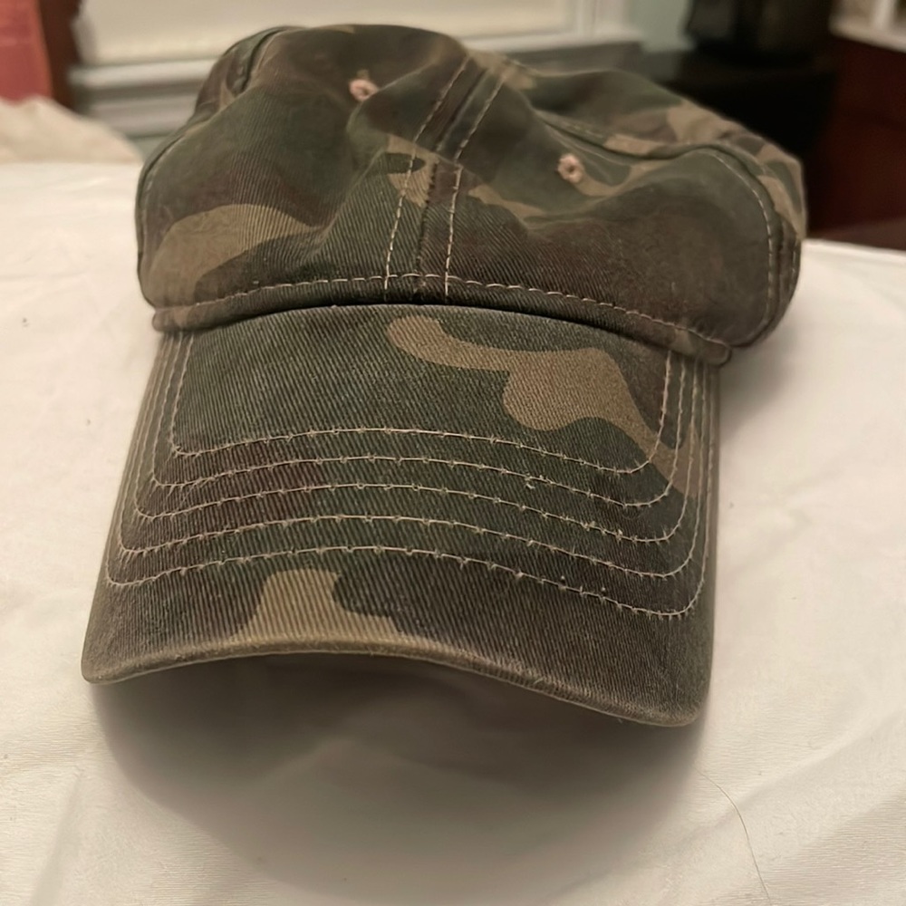 Camouflage Velcro adjustable hat